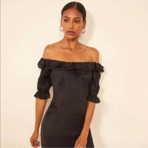Reformation Dresses & Skirts - Reformation Indio Dress in Black NWT Med